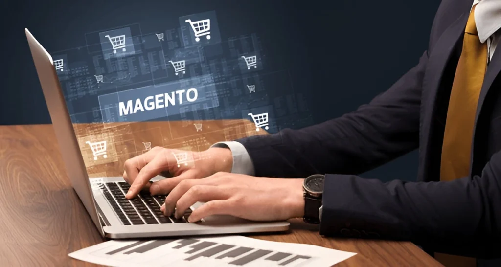 e-commerce business using magento